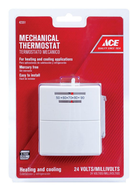 Ace Heating and Cooling Lever Thermostat