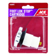 Ace Foot Lok Stop Cartridge 3/8 in. Chrome Plated Brass Drain Stopper