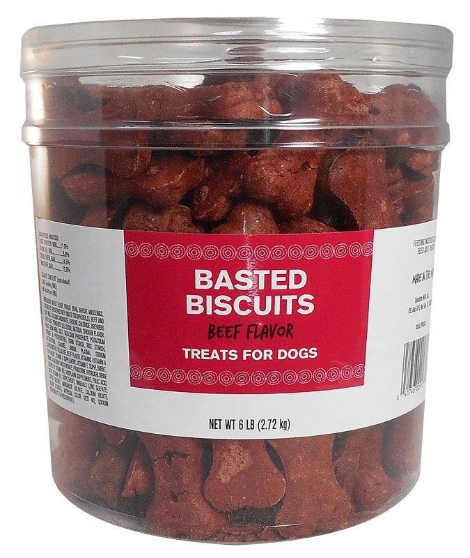 Pet Life 02917 Dog Biscuit, Gravy Basted Assorted, 6 lb