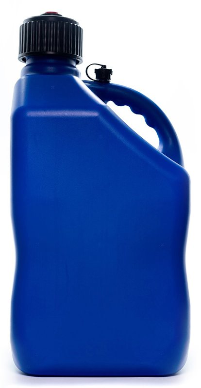 VP Racing Fuels 3532-CA Utility Jug, 5.5 gal Capacity, Plastic, Blue
