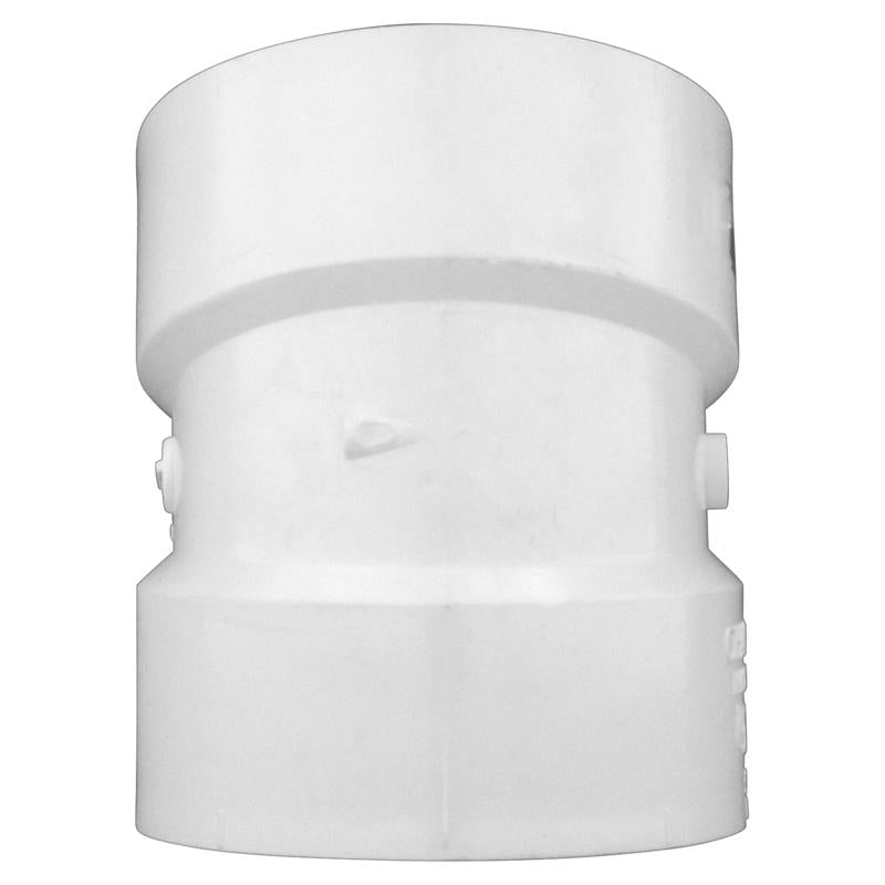 Charlotte Pipe Schedule 40 1-1/2 in. Hub X 1-1/2 in. D Hub PVC Elbow 1 pk