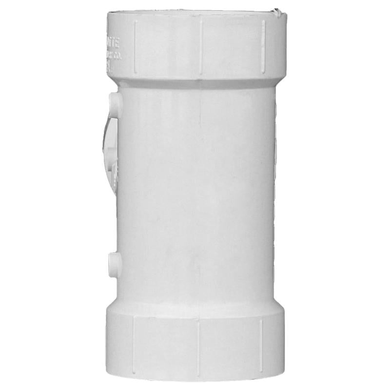 Charlotte Pipe Schedule 40 2 in. Hub X 2 in. D Hub PVC Sanitary Tee 1 pk