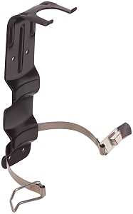 First Alert BRACKET5 Fire Extinguisher Bracket, Stainless Steel, Black