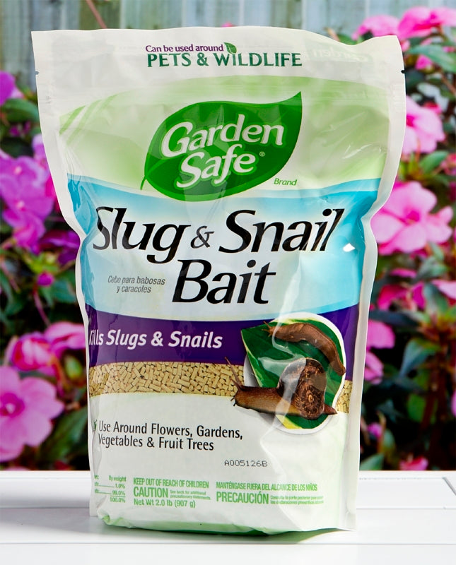 Garden Safe 4536 Slug and Snail Bait, Solid, 2 lb, Pack of 6