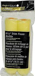 Linzer RT6012 Paint Roller Cover, 3/8 in Thick Nap, 6-1/2 in L, Foam Cover