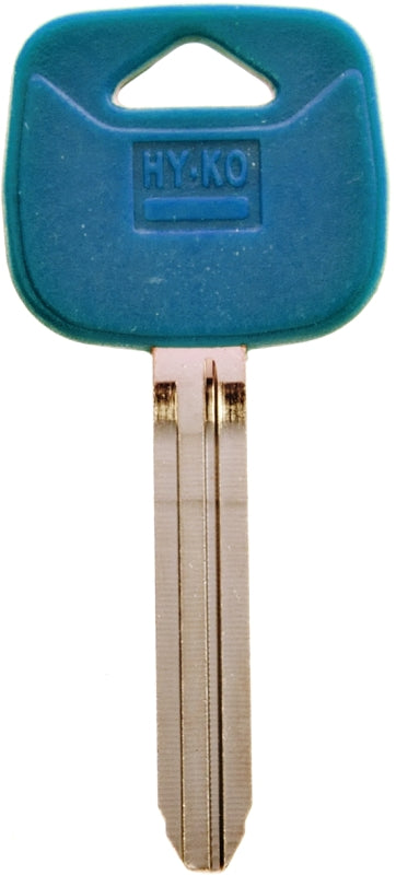 Hy-Ko 13005TR47PB Key Blank, Brass/Plastic, Nickel, For: Toyota Vehicle Locks, Pack of 5