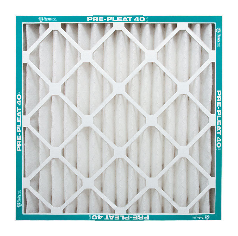 Flanders Pre-Pleat 20 in. W X 24 in. H X 2 in. D Synthetic 8 MERV Pleated Air Filter 1 pk, Pack of 12