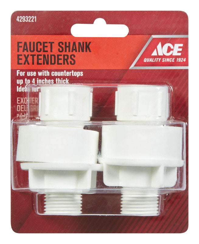 Ace Faucet Shank Extender Universal 1/2 in. Plastic