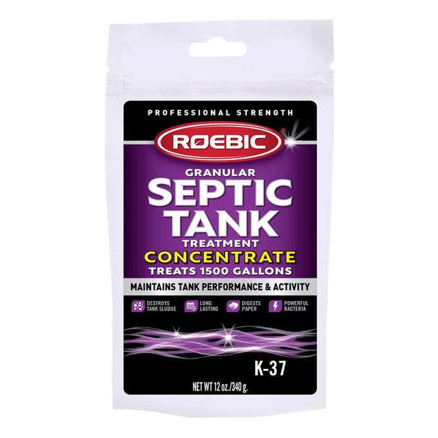 Roebic Granules Septic System Treatment 12 oz, Pack of 4