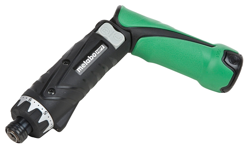 Metabo HPT DB3DL2M Screwdriver Kit, Battery Included, 3.6 V, 1.5 Ah, 1/4 in Chuck, Hex Chuck