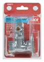 Ace FIP Compression Brass Dual Shut-Off Valve