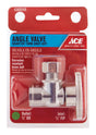 Ace FIP Compression Brass Angle Stop Valve