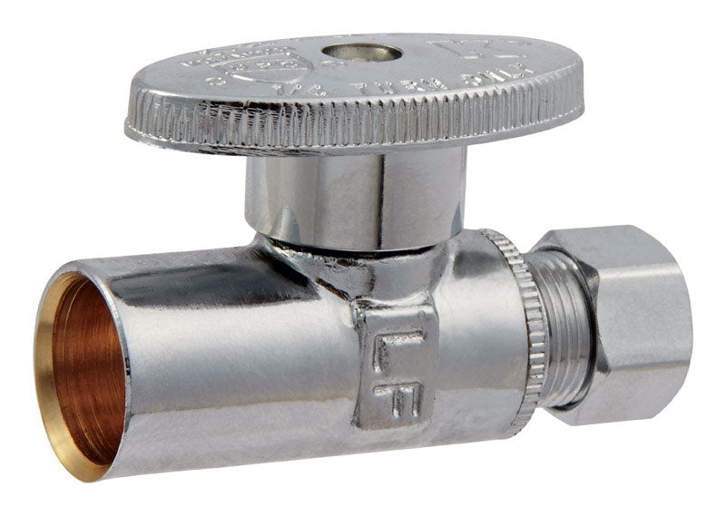 Ace Sweat Compression Brass Shut-Off Valve