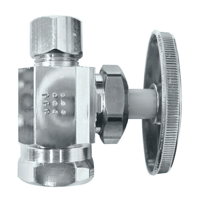 Ace FIP Compression Brass Shut-Off Valve