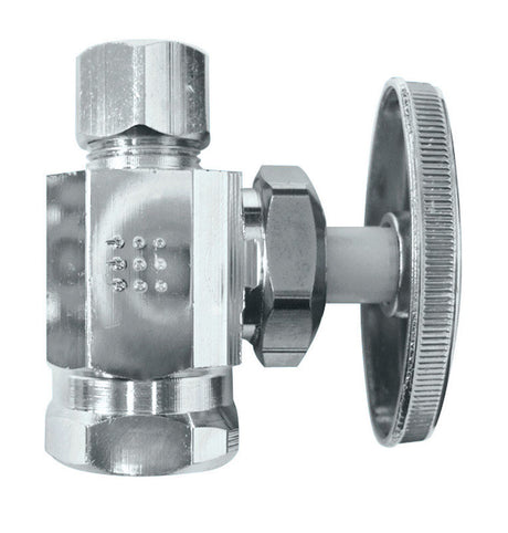 Ace FIP Compression Brass Shut-Off Valve