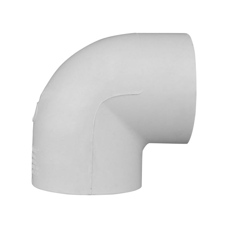 Charlotte Pipe Schedule 40 2 in. Slip X 2 in. D Slip PVC Elbow 1 pk