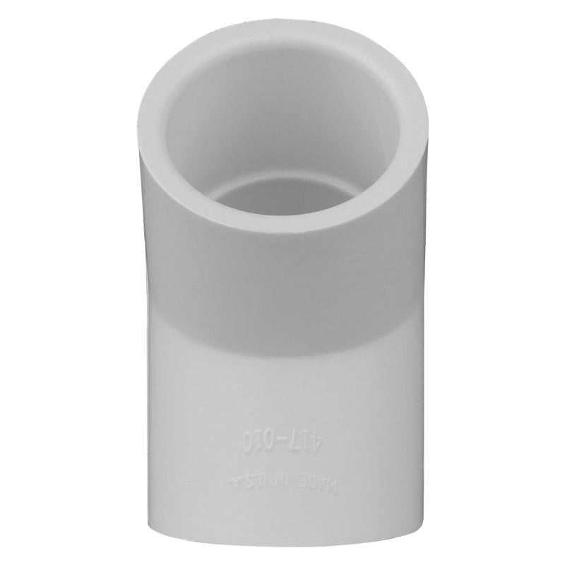 Charlotte Pipe Schedule 40 1 in. Slip X 1 in. D Slip PVC Elbow 1 pk, Pack of 25