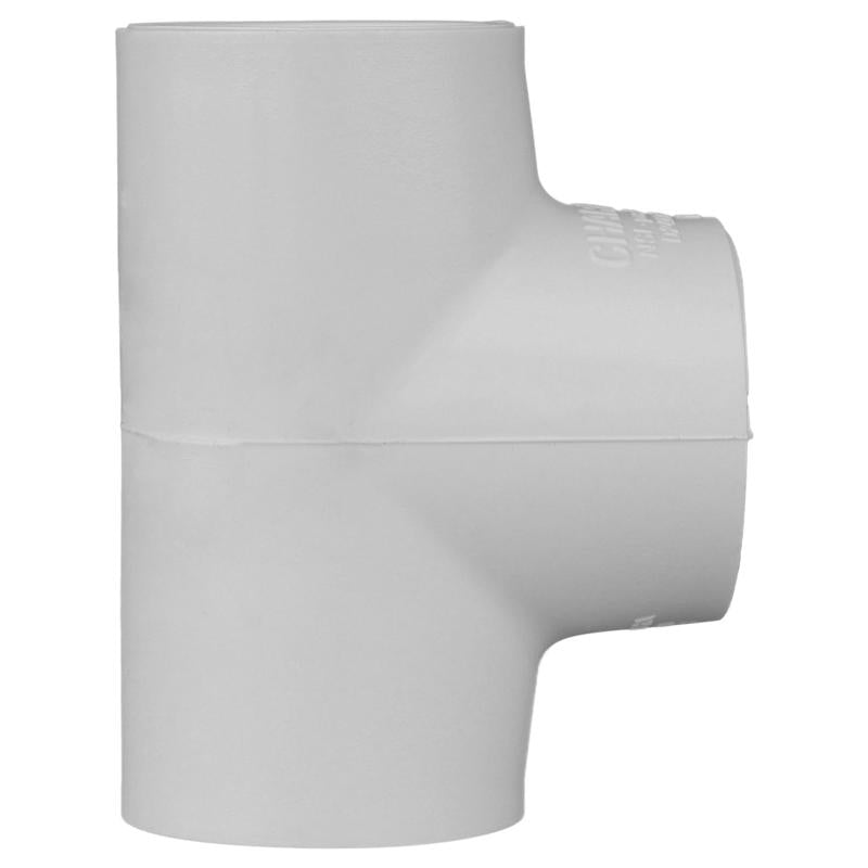 Charlotte Pipe Schedule 40 1 in. Slip X 1 in. D Slip PVC Tee 1 pk, Pack of 25