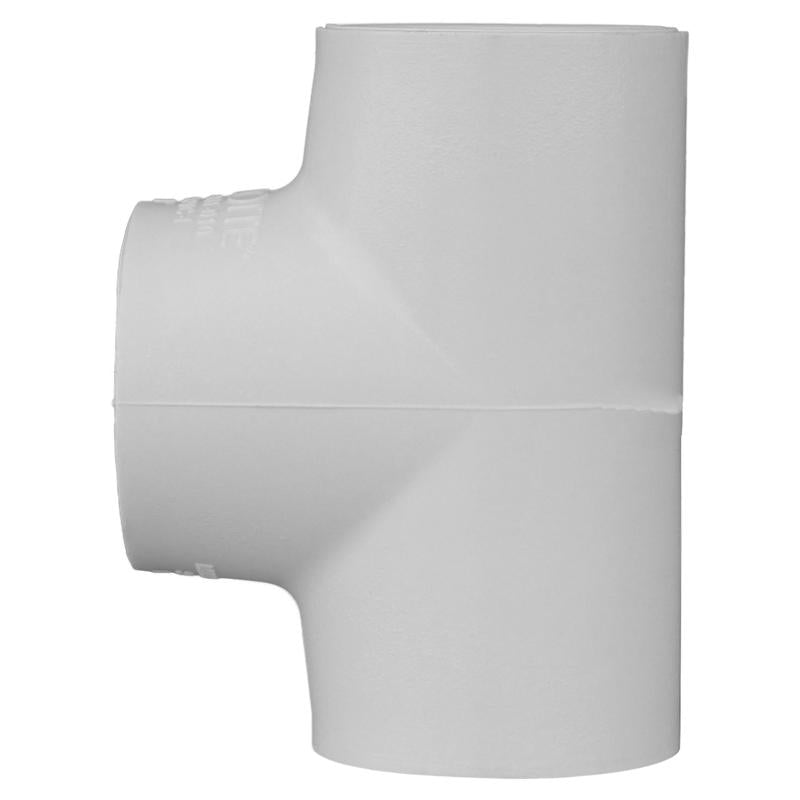 Charlotte Pipe Schedule 40 1 in. Slip X 1 in. D Slip PVC Tee 1 pk, Pack of 25