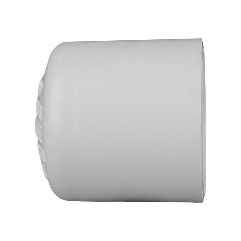 Charlotte Pipe Schedule 40 1 in. Slip PVC Cap 1 pk, Pack of 25