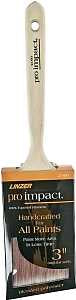 Linzer WC 2160-3 Paint Brush, 3 in W, 3-1/4 in L Bristle, Polyester Bristle, Sash Handle