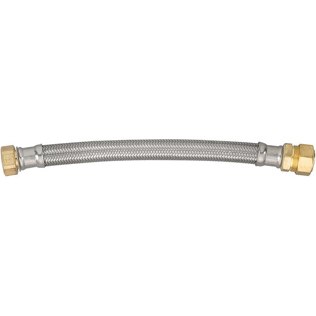 Ace 3/4 in. Compression X 3/4 in. D FIP 18 in. Braided Stainless Steel Water Heater Supply Line