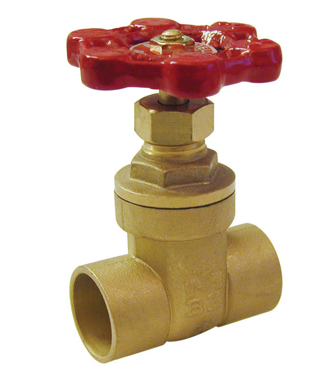 B&K ProLine 1 in. Sweat Brass Gate Valve