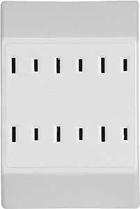 TAP DUPLEX TO 6OUTLET GND IV