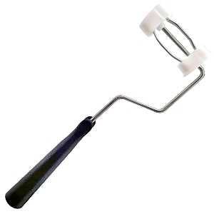 RollerLite 300-014 Roller Frame, 11 in L Roller, Plastic Handle, Black Handle