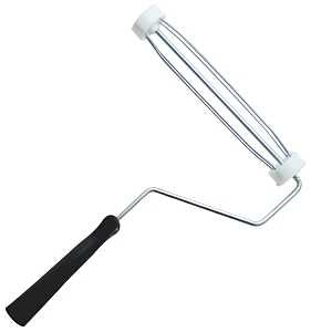 RollerLite 900-014 Roller Frame, 12 in L Roller, Plastic Handle, Black Handle