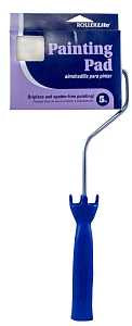 RollerLite ER-500 Pad Painter, 5 in L Pad, Flocked Pad, Beige