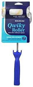 RollerLite Qwiky Roller 412-CR050Q Mini Roller Assembly, 1/2 in Nap, Acrylic Cover, 4 in L Roller