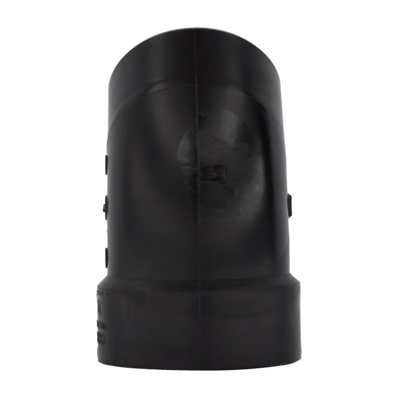 Charlotte Pipe 4 in. Hub X 4 in. D Spigot ABS 45 Degree Elbow