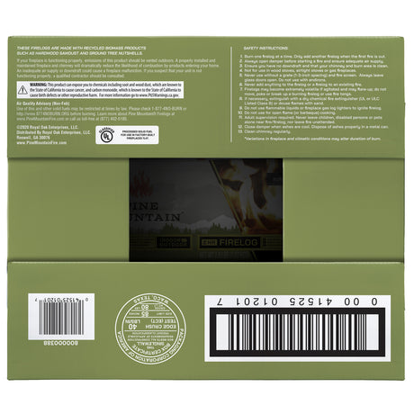 Pine Mountain Fire Log 2 hr 6 pk