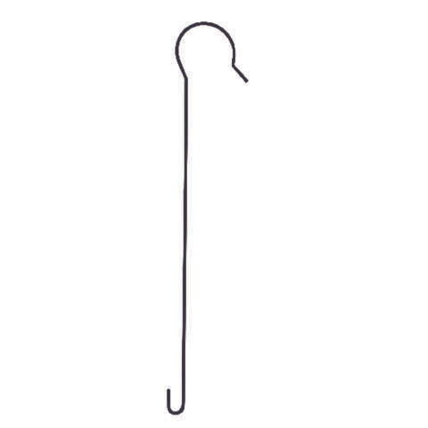 Panacea Black Steel 36 in. H S-Hook Plant Hook 1 pk