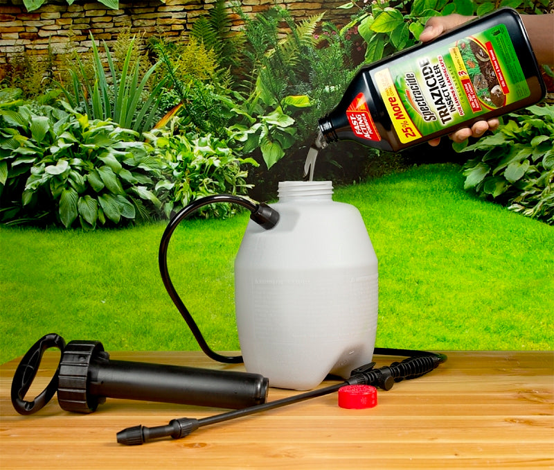 Spectracide HG-55829 Insect Killer, Liquid, Spray Application, Landscape, Lawn, 32 fl-oz