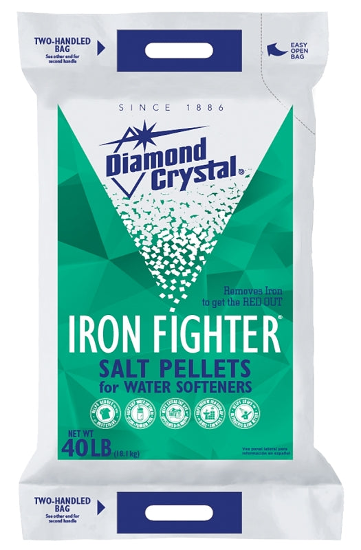 Cargill 100012408 Salt Pellet, 40 lb Bag, Solid, Halogen