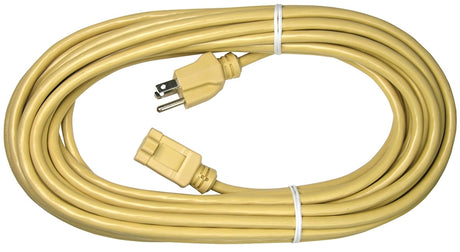PowerZone OR884628 Extension Cord, 16 AWG Cable, 40 ft L, 125 V, Beige