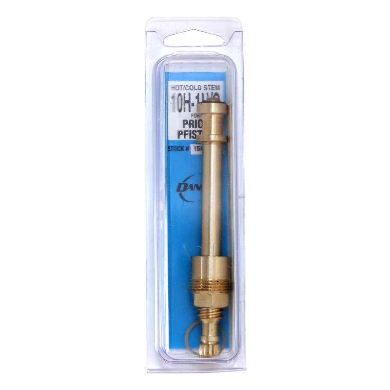 Danco 15853E Faucet Stem, Brass, 4-23/32 in L