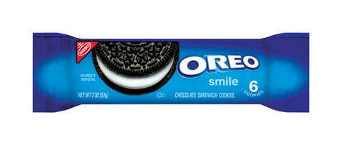 Oreo Chocolate Cookies 2 oz Bagged, Pack of 12