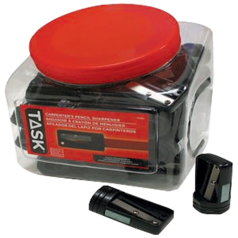 TASK T8184 Carpenter Pencil Sharpener, Pack of 60
