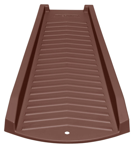 Amerimax 3001-12 Splash Block, 24 in L, 11-1/2 in W, Steel, Brown