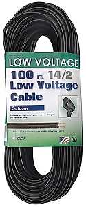 CCI 55213243 Electrical Cable, 14 AWG Wire, 2-Conductor, 100 ft L, 30 V