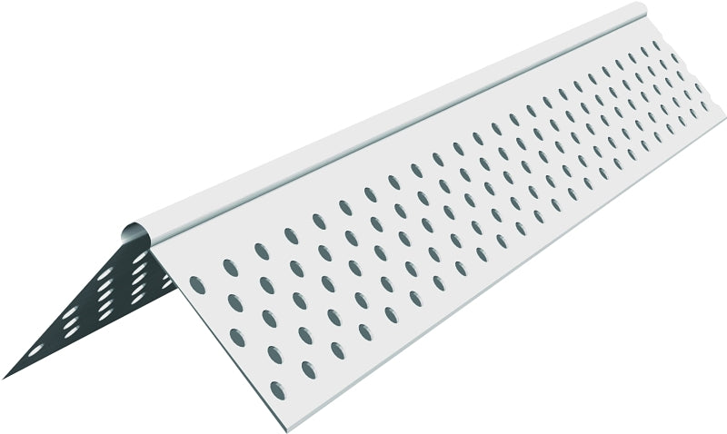 ClarkDietrich VLCB Corner Bead, 10 ft L, 1-1/4 in W, PVC, Pack of 50