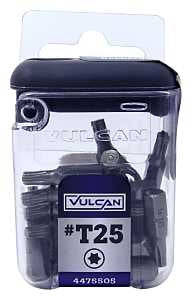 Vulcan 307611OR Screwdriver Bit, Hex Shank, S2 Chrome Molybdenum Steel