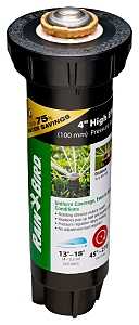 Rain Bird 12SAPROPR Mini Pop-Up Rotor Sprinkler, Full-Circle, 1.23 gpm, 1/2 in Connection, Female Thread, 4 in H Pop-Up