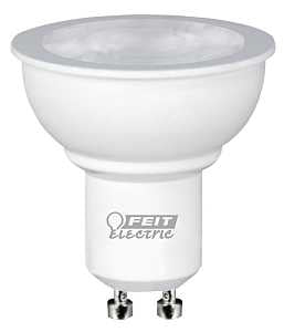 Feit Electric BPMR16/GU10/930CA LED Lamp, Track/Recessed, 300 Lumens, 4 W, MR16 Lamp, 35 W Equivalent, GU10 Lamp Base