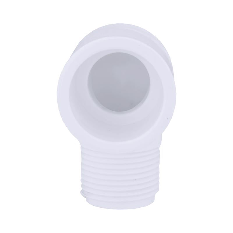 Charlotte Pipe Schedule 40 3/4 in. Slip X 3/4 in. D MPT PVC Street Elbow 1 pk, Pack of 25