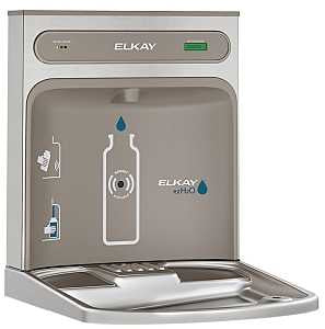 Elkay EZH2O Series LZWSRK Bottle Filling Station Kit, ABS/Stainless Steel, Gray