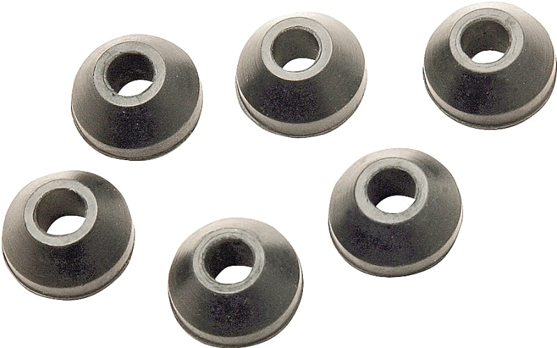Plumb Pak PP805-50 Faucet Washer, Beveled, #00, 1/2 in Dia, Rubber, For: Sink and Faucets, Pack of 6